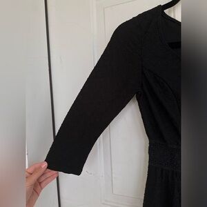 Amenicon Rag Cie Ertney sleeved dress open laced waist line Size XS